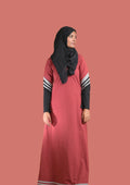 Rust Color Sportswear Abaya