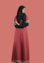 Rust Color Sportswear Abaya