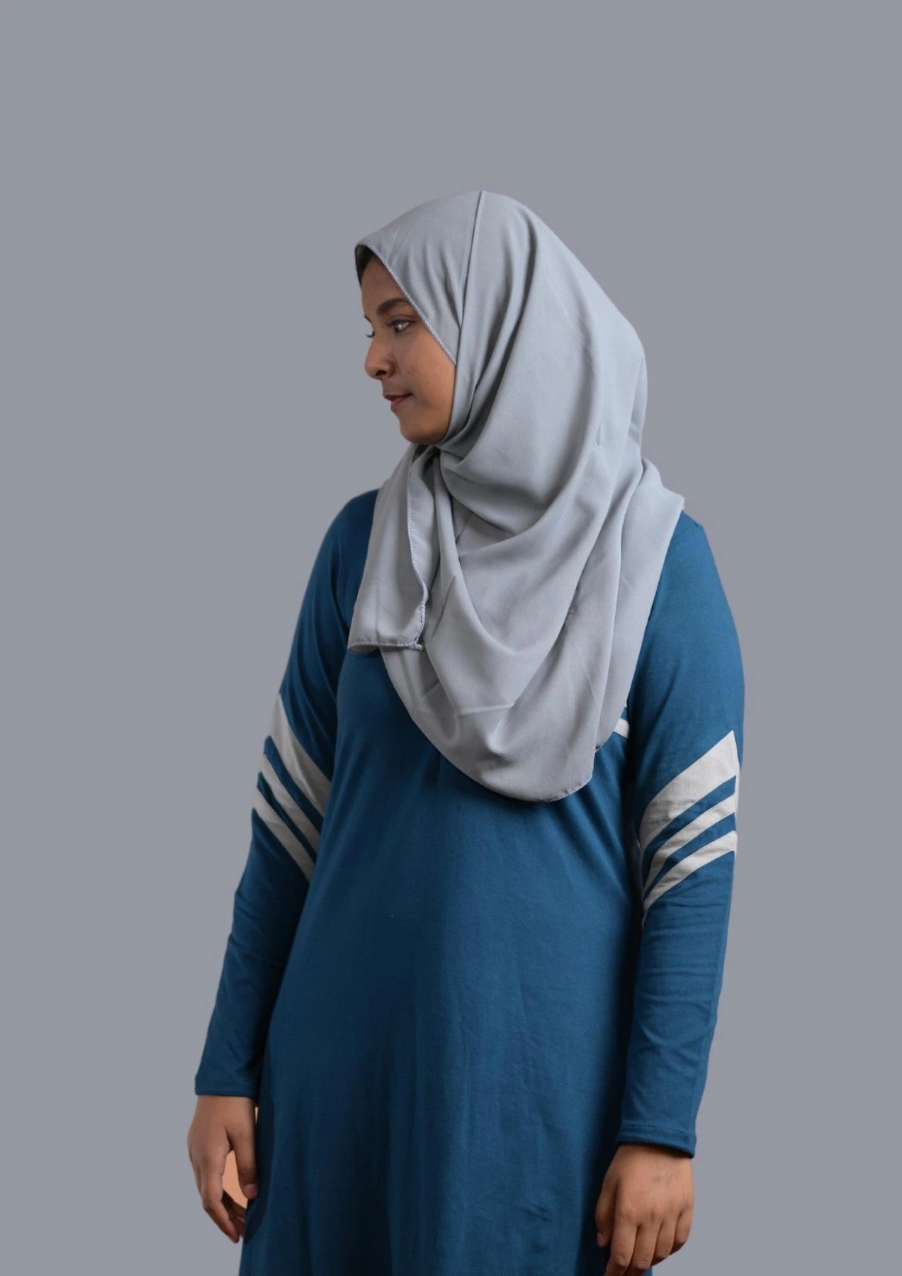 Teal Blue Sportswear Abaya