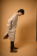 Beige Herringbone Pheran