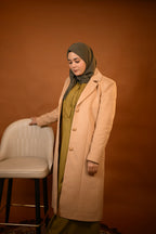 Bisque Beige Overcoat