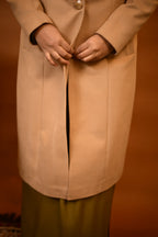 Bisque Beige Overcoat