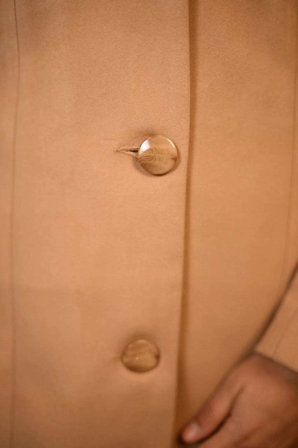 Bisque Beige Overcoat