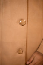 Bisque Beige Overcoat