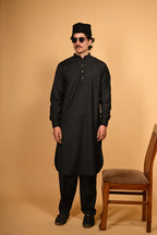 black tamtadu kameez shalwar for men 