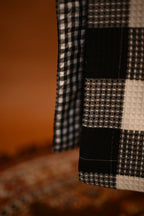 Black & White kashmiri Traditional Pheran