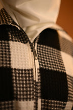 Black & White kashmiri Traditional Pheran