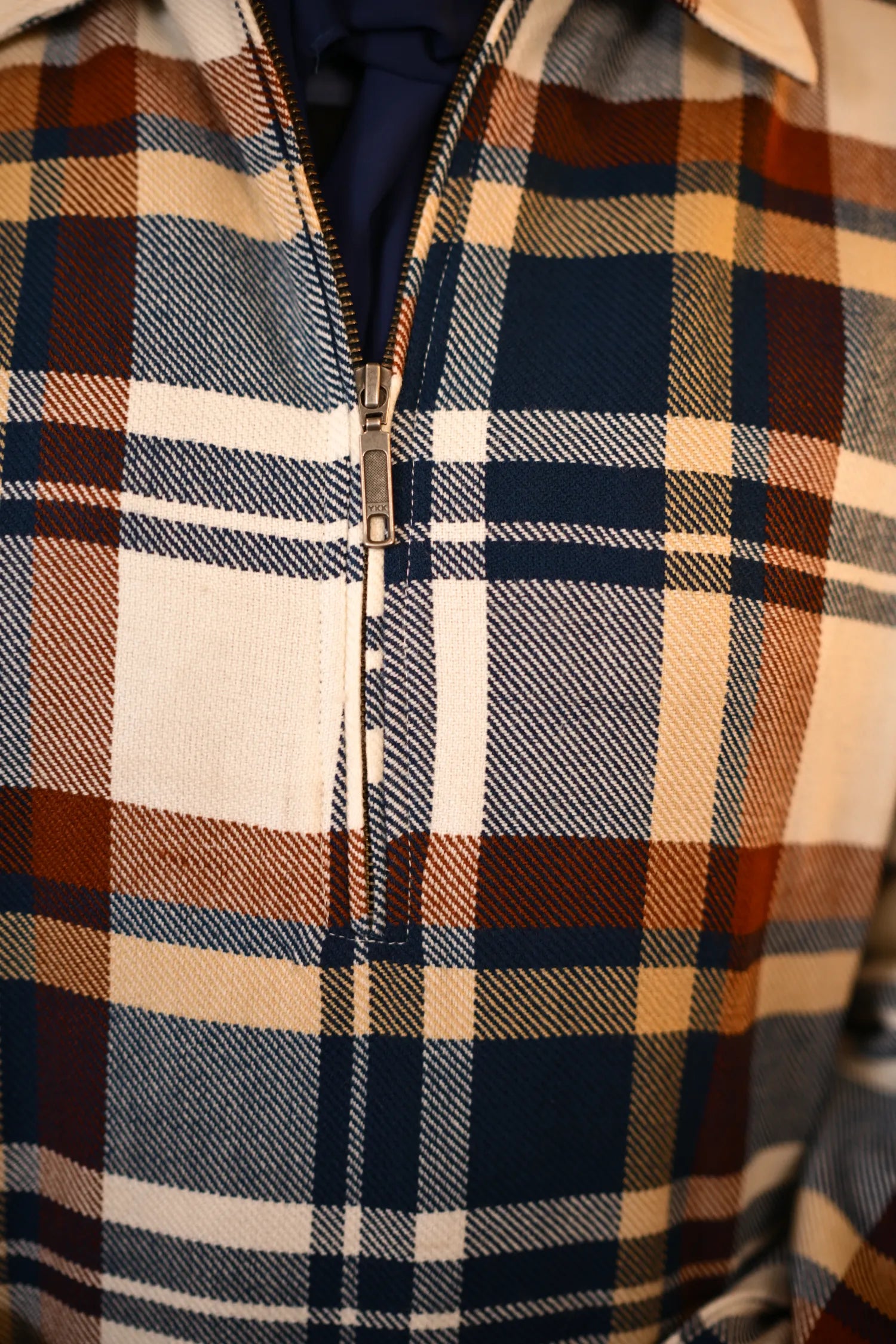 Blue Checkered kashmiri Traditional Pheran