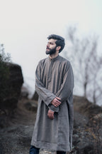 Blue Line Check Gray Pheran