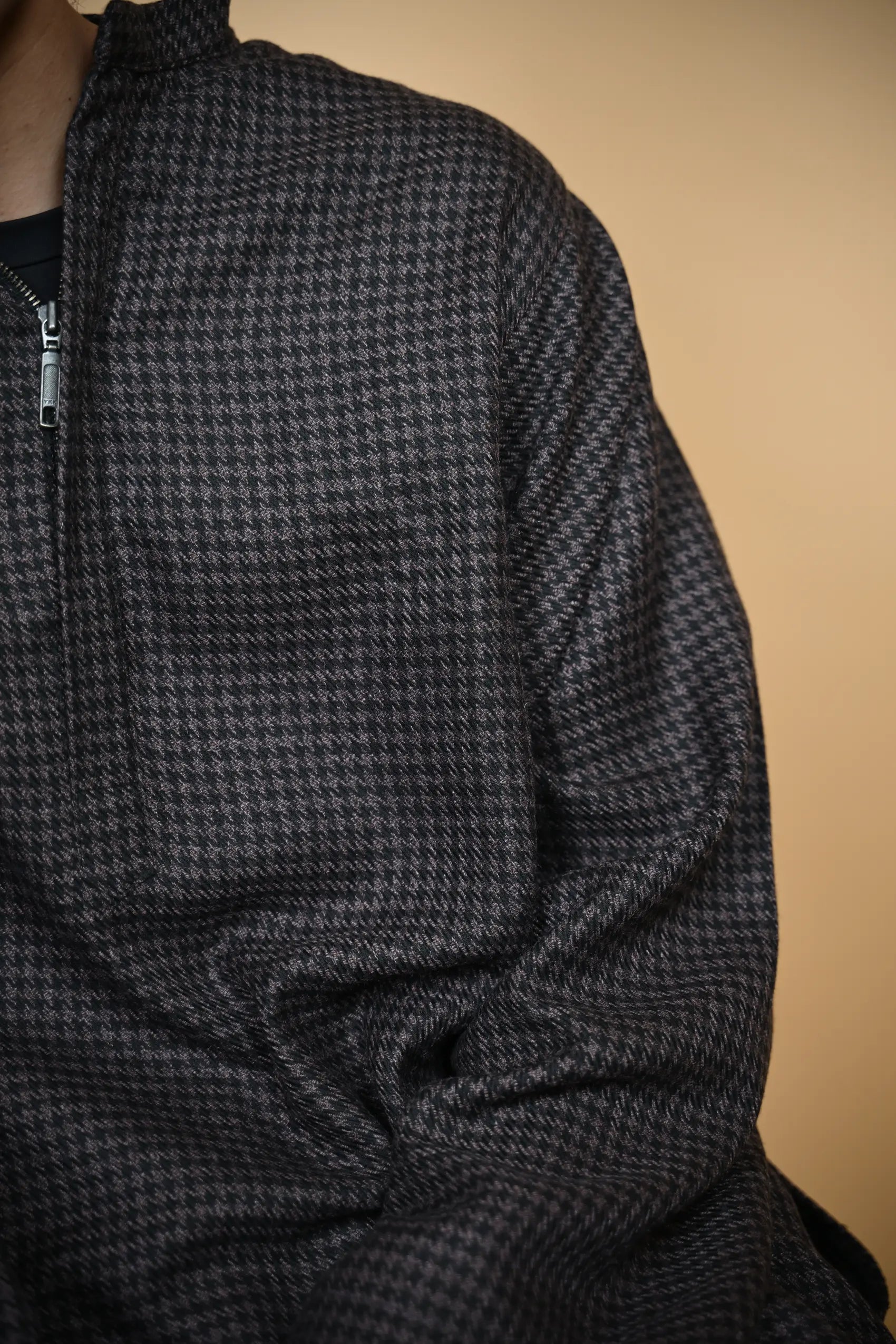 baraqah brown houndstooth men traditional pheran 