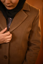 Sepia Brown Overcoat