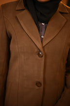 Sepia Brown Overcoat