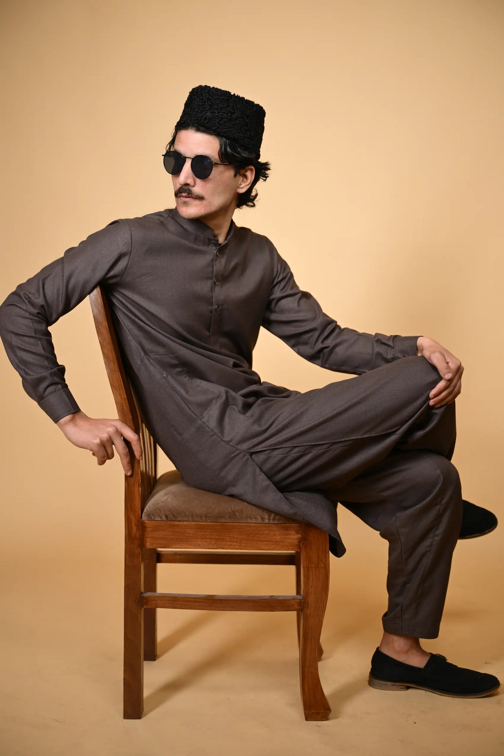 Suf Jakan Qahwa Kurta Pajama