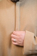 Creme Dotted Kashmiri Pheran