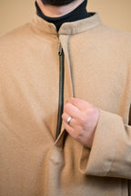 Creme Dotted Kashmiri Pheran