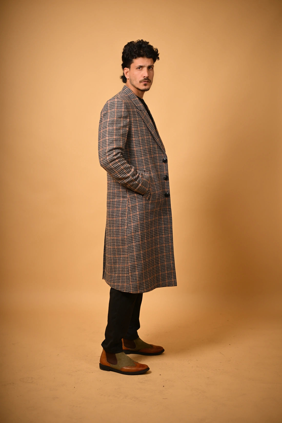 baraqah winter overcoat for men