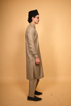 Suf Jakan Fawn Kameez Shalwar