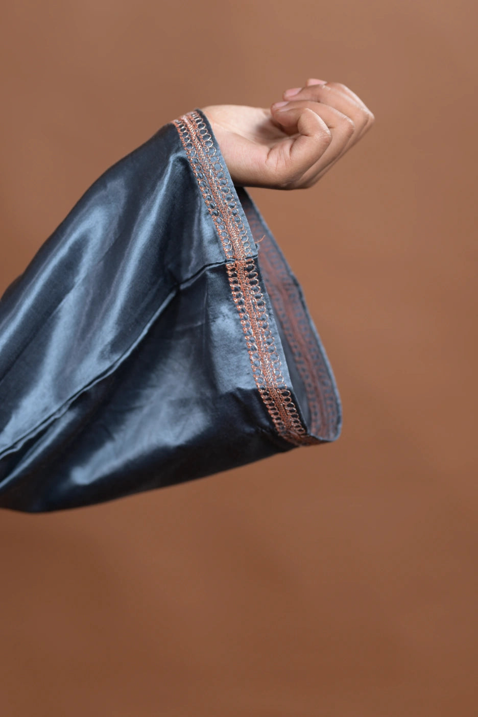 Grey Kashmiri Pheran For Females