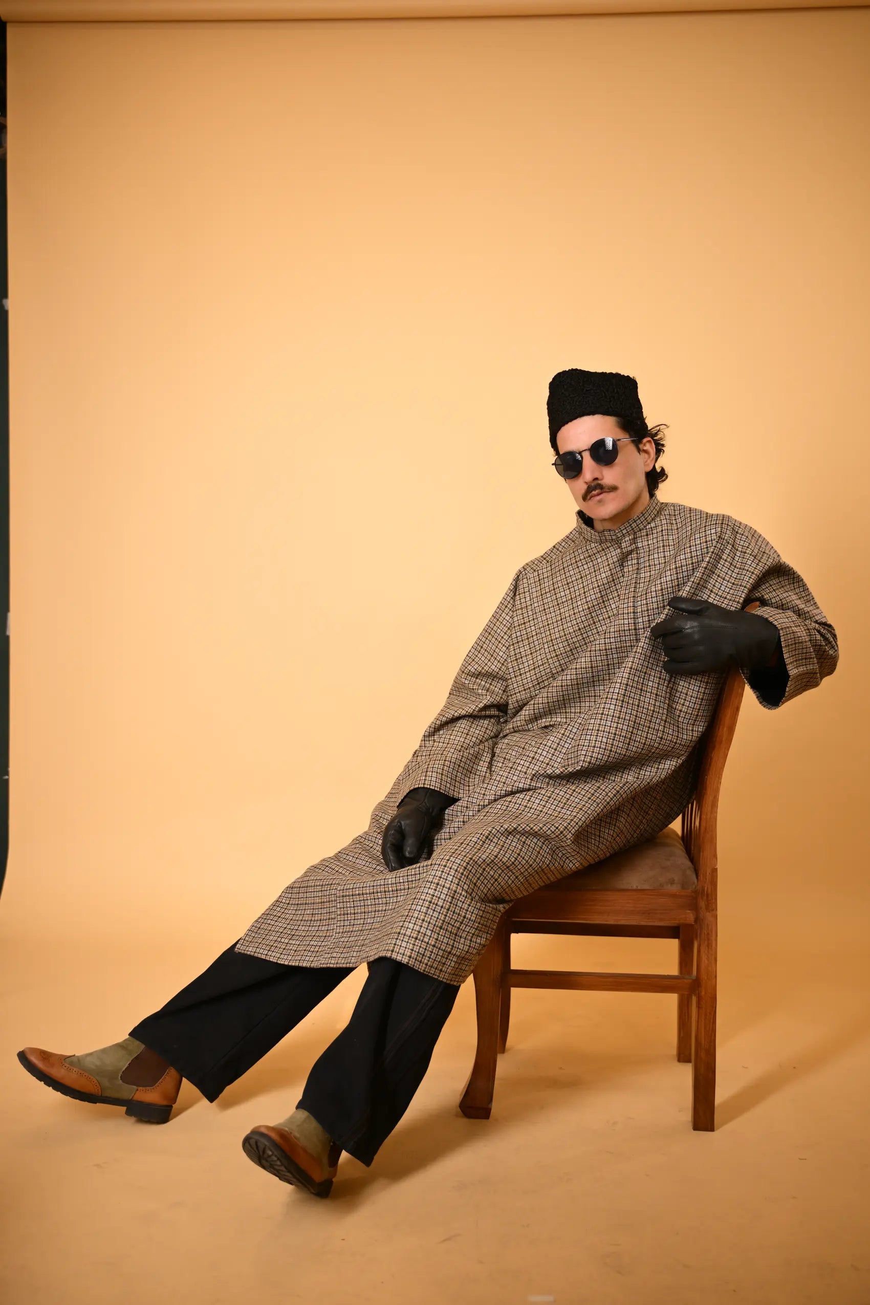 baraqah kashmiri traditional men pheran 