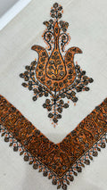 baraqah hand embroided pure pashmina shawl for women 