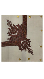 baraqah hand embroided pure pashmina shawl for women 