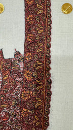 baraqah hand embroided pure pashmina shawl for women 