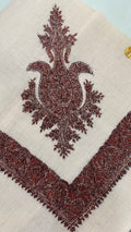 Cashmere Pashmina Hand Embroidered Rumal