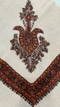 baraqah hand embroided pure pashmina shawl for women 