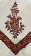baraqah hand embroided pure pashmina shawl for women 