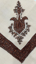 baraqah hand embroided pure pashmina shawl for women 
