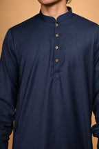 Tamtadu Ink Blue Kameez Shalwar