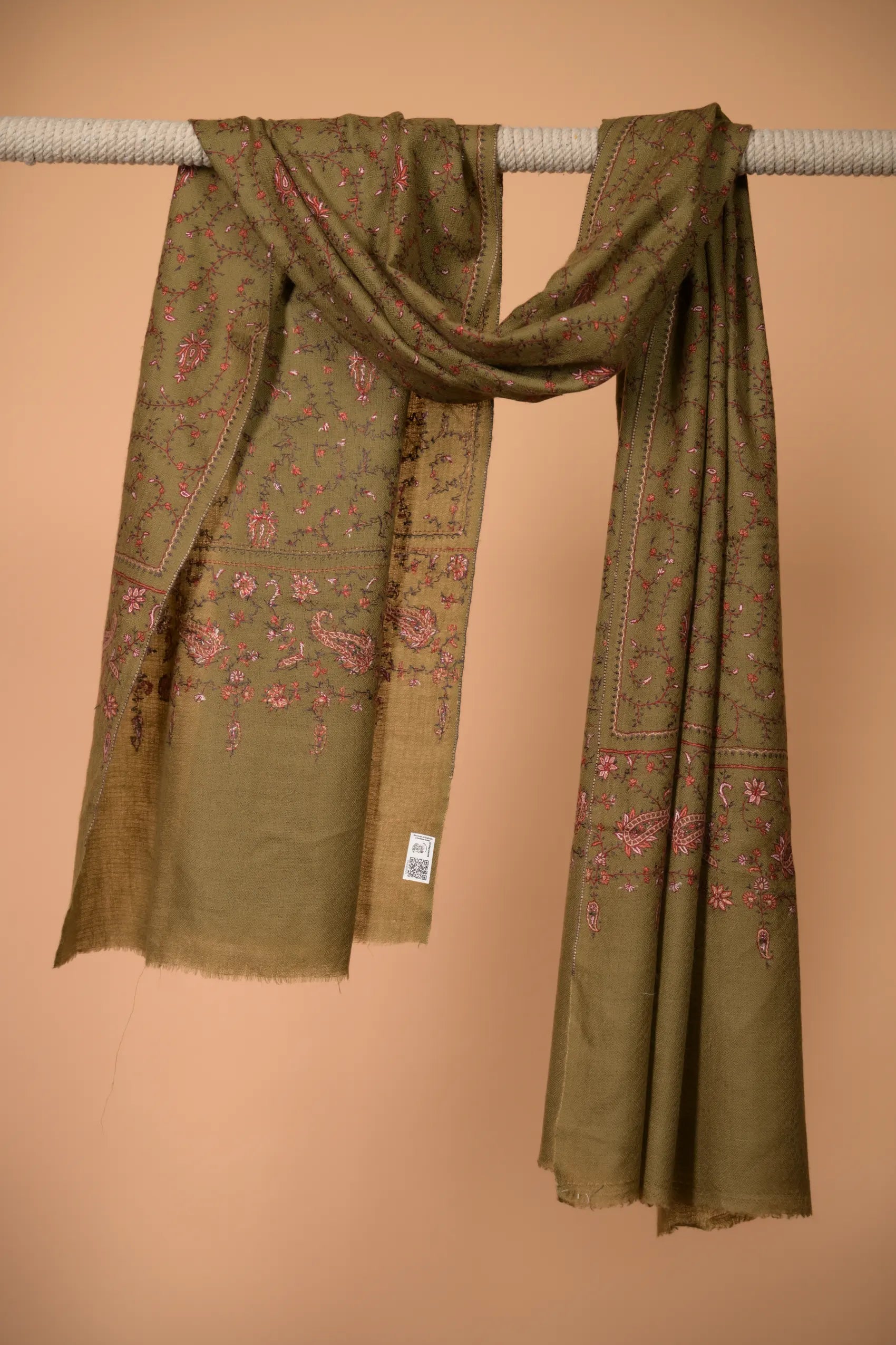 baraqah female jaali pashmina stole for female