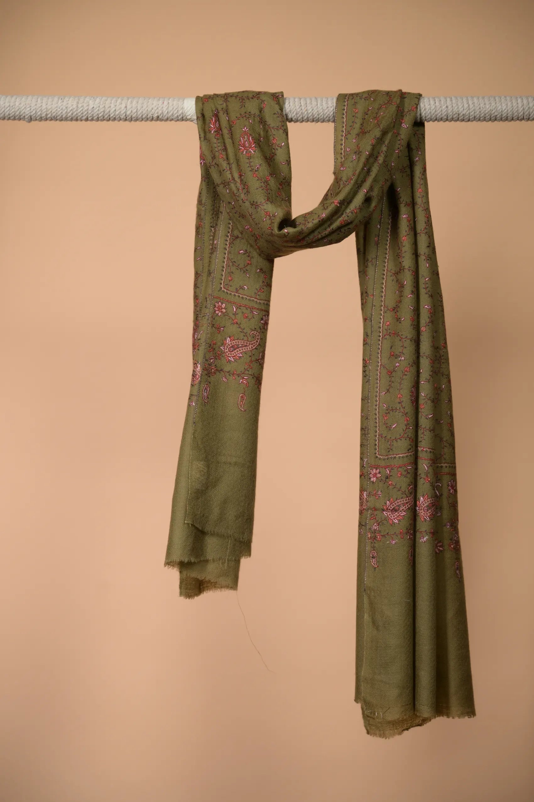baraqah female jaali pashmina stole for female