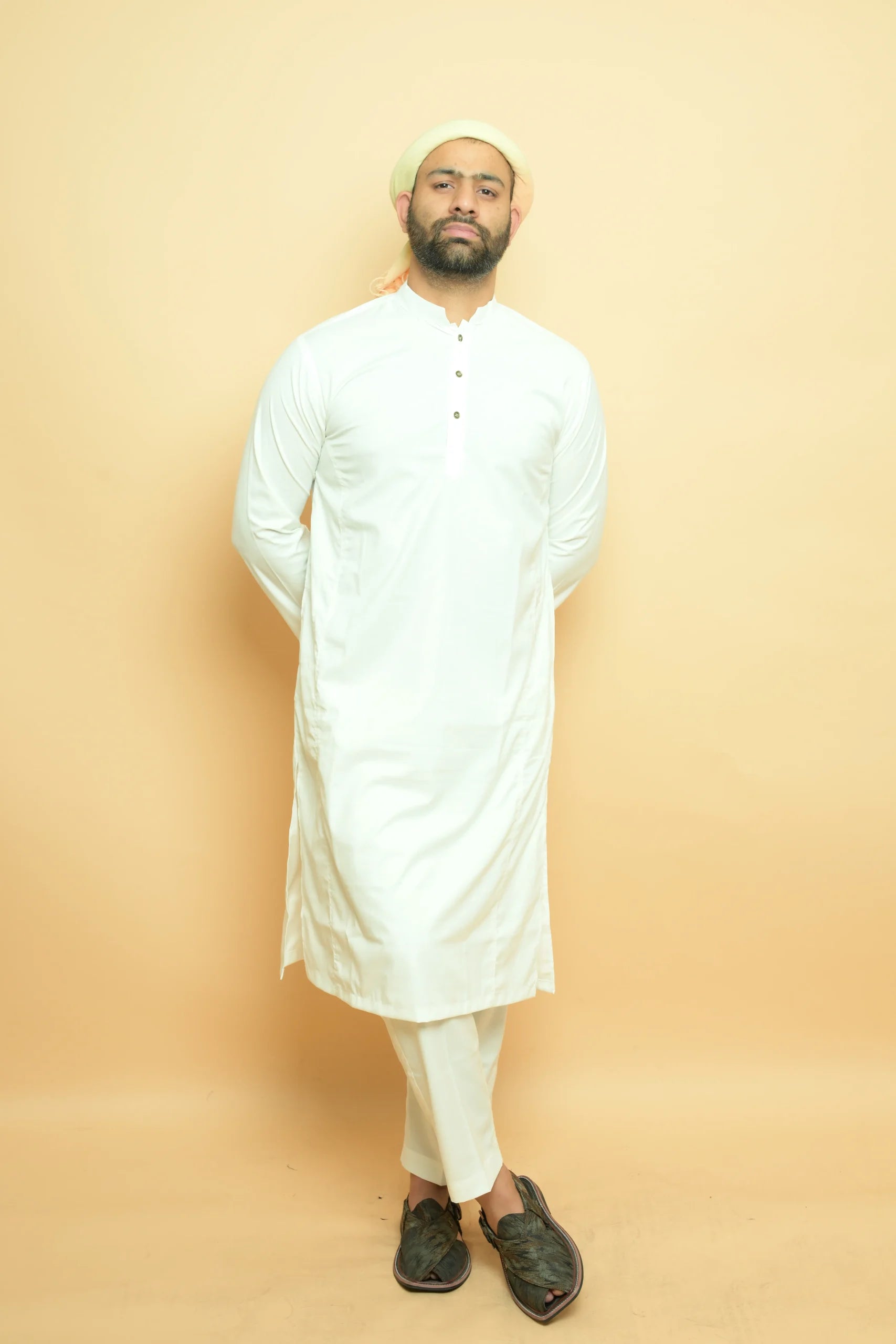 Sober White Kurta Pajama