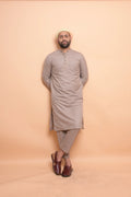 Damson Brown Kurta Pajama