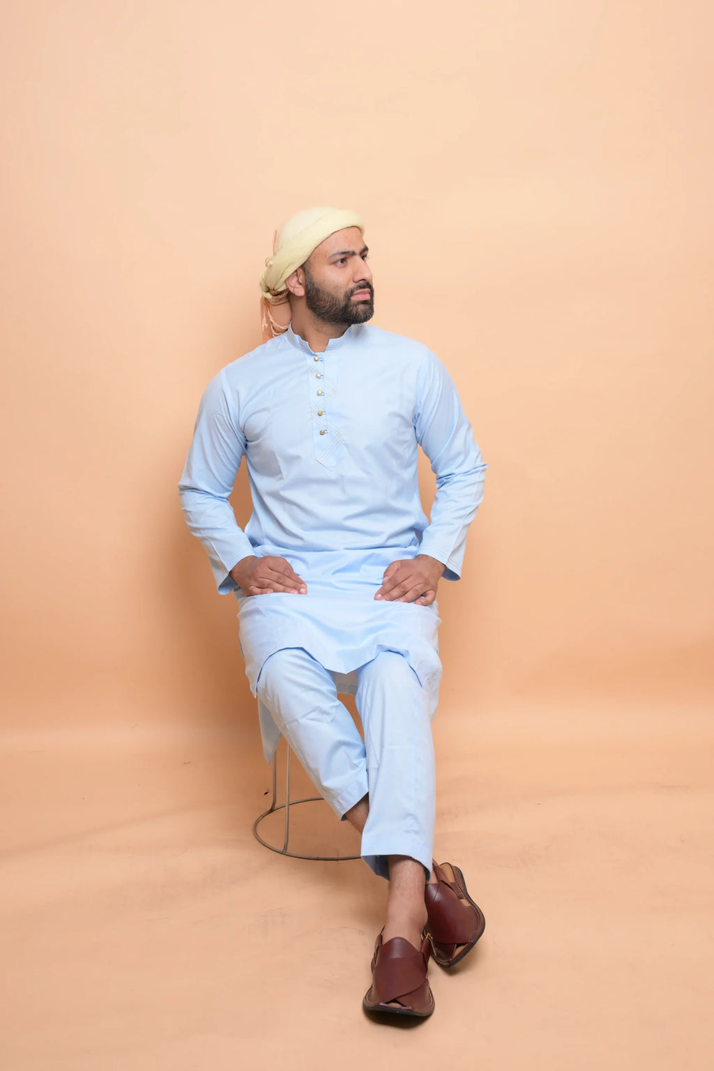 Sky Blue Kurta Pajama