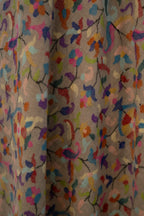 Pure Grey Kani Pashmina embroidered shawl