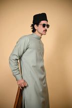Tamtadu Light Green Kameez Shalwar