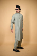 Tamtadu Light Green Kameez Shalwar