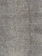 Brown Herringbone Cashmere Merino Tweed