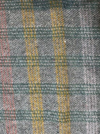 Prismatic Weave Checkered Cashmere Merino Tweed