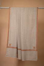 border embriodered pashmina shawl for women 