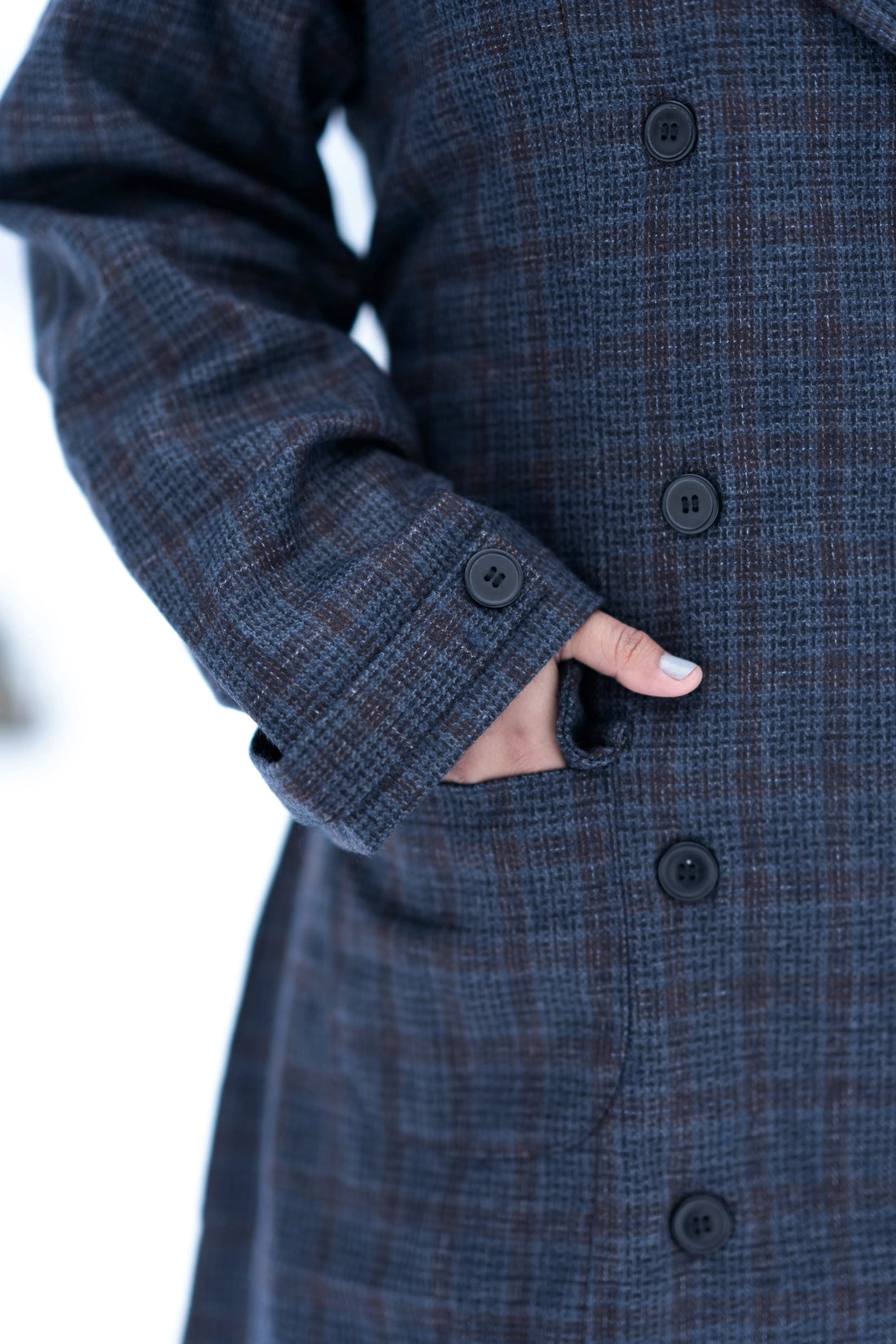 Rodex Of London Coat Style Winter Abaya