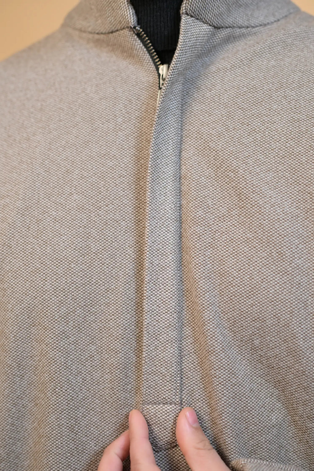 Tea Pink Dotted Kashmiri Pheran