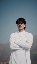 baraqah white thobe for men 