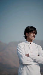 baraqah white thobe for men 