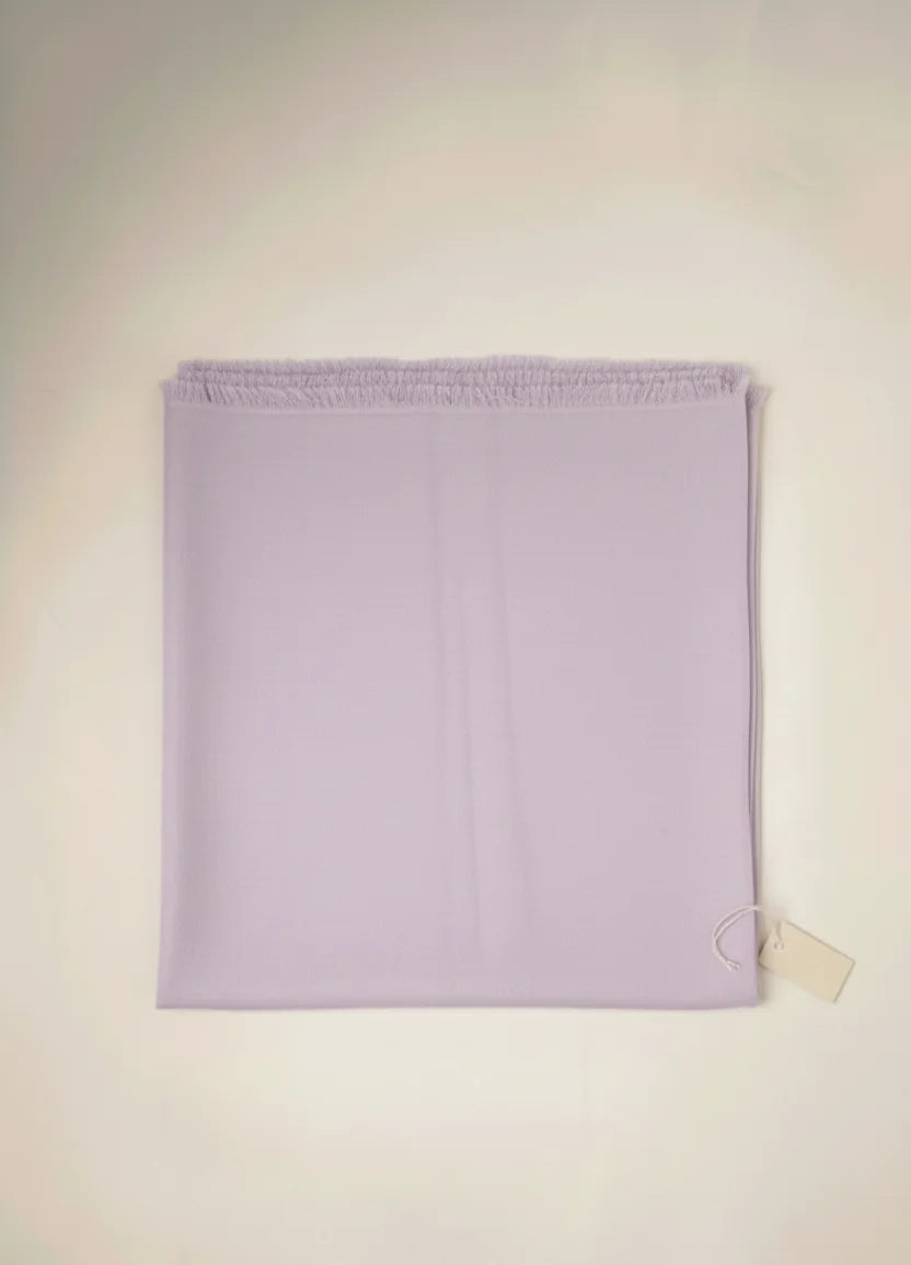 lavender color pashmina female stole 