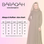 Dreamy Olive Green Kaftan
