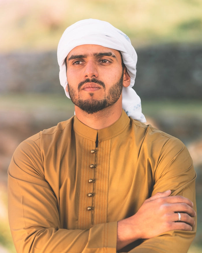 men light brown  color summer kurta pajama 