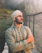 men light green summer kurta pajama 